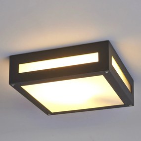 Lucande Lampada da soffitto Nerea, angolare, per esterni