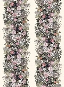 Rebel Walls Carta da parati panoramica Flowerbed - White