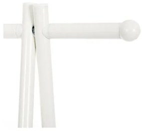Appendiabiti a piantana LINEA, bianco