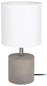 Spot-Light 6091936 - Lampada da tavolo STRONG ROUND 1xE27/25W/230V cemento