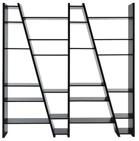 Libreria nera 190x195 cm Delta - TemaHome