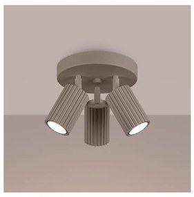 Brilagi - Faretto CRESTO 3xGU10/10W/230V taupe