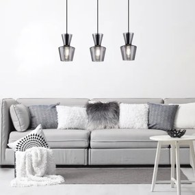 Rabalux 72163 - Lampadario a sospensione con filo ABRA 3xE27/60W/230V