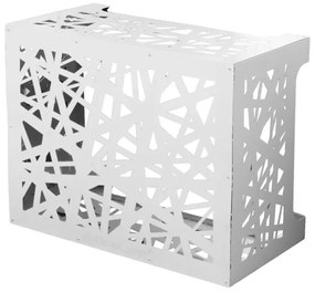 Copricondizionatore copertura per climatizzatore ARTIST M Bianco in alluminio L86 x P44 x H68 cm