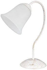 Rabalux 7260 - Lampada da tavolo FABIOLA 1xE27/40W/230V bianco