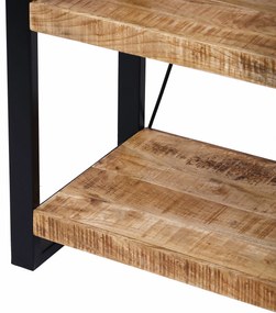 BANDERA - mobile in legno di mango con 5 ripiani