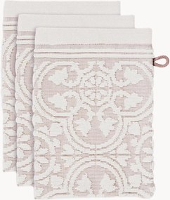 Set di 3 panni in cotone jacquard Tile de Pip