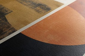 Quadro su tela – Japandi cerchi moderni