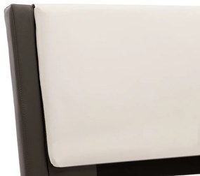 Giroletto con LED Grigio e Bianco in Similpelle 90x200 cm