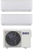 Climatizzatore Condizionatore Baxi Dual Split Inverter Serie Astra 12+12 con LSGT50-2M R-32 Wi-Fi Optional 12000+12000 - Novit