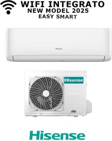 Hisense Easysmart 18000btu CA50XS1GG+CA50XS1FW R32 2025 Con Wi-Fi