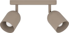 Eglo 44162 - Faretto TILSTON 2xE14/40W/230V beige