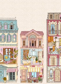 Coordonne Carta da parati panoramica Dolls House - Cream