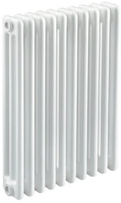 Radiatore acqua calda EQUATION Comby in acciaio 3 colonne, 10 elementi, interasse 623 mm, bianco