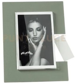 Portafoto di design bliko piccolo giada ,bianco marmo in ferro e po...