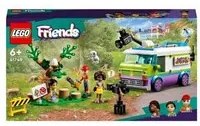 LEGO FRIENDS FURGONE DELLA TROUPE TELEVISIVA CON CAMION GIOCATTOLO 3 MINI BAMBOLINE E 1 FIGURA ANIMALE