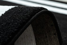 Tappeto HAMPTON Inquadrata nero - PRODOTTO DI SECONDO GRADO