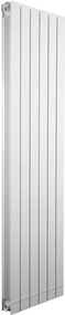 Radiatore acqua calda PRODIGE SUPERIOR in alluminio, 6 elementi, interasse 1800 mm, bianco