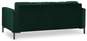 Divano in velluto verde scuro Bali - Cosmopolitan Design