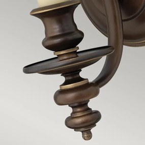 Hinkley HK-DUNHILL1 - Applique DUNHILL 1xE14/60W/230V