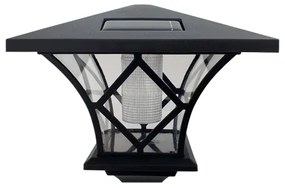 Lampada solare LED 3in1 3V LED/1,2V 200mAh IP44 nera