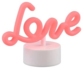 Decorazione luminosa al neon rosa 1 W Amor - Trio