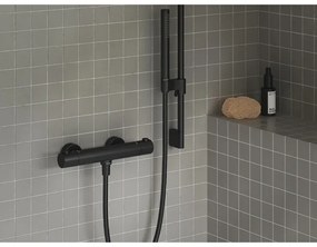 Ravak X07P568 - Flessibile doccia in plastica, 150 cm, nero