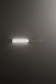 Applique rummo in alluminio bianco led 14w 1120lm 3000k 39cm con di...