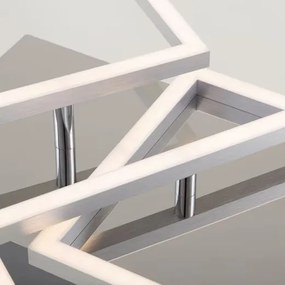 Plafoniera LED/42W/230V 3000K cromo opaco