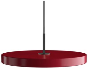 Lampada a sospensione a LED rossa con paralume in metallo ø 43 cm Asteria Medium - UMAGE