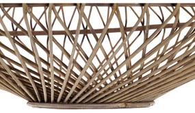 Lampadario DKD Home Decor Marrone Bambù (51 x 51 x 25 cm)