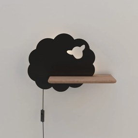 Apparecchio nero per bambini Sheep - Candellux Lighting