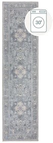 Passatoia lavabile verde con fibra riciclata 60x230 cm Windsor - Flair Rugs