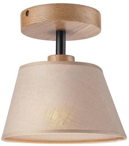 Lampadario ANTONIO 1xE14/60W/230V beige a soffitto