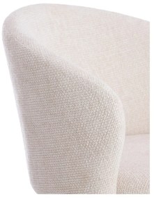 Set di sedie da pranzo color crema in metallo 2 pz Radaja – Light &amp; Living