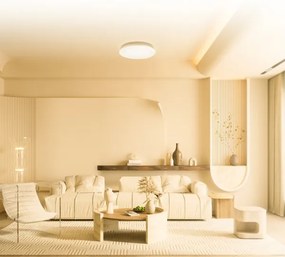 Aigostar - Lampada LED RGBW dimmerabile 27W 230V 40 cm Wi-Fi IP44