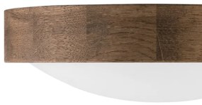 Brilagi - Lampada LED da soffitto CARVALHO SLIM 1xE27/60W/230V noce ø 27 cm