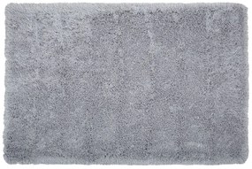 Tappeto shaggy rettangolare grigio chiaro 140 x 200 cm CIDE Beliani
