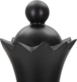 Regina Nero E Oro Cm Ø 15X50