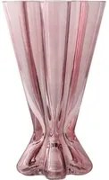 Vaso arredo vetro 30 cm rosa