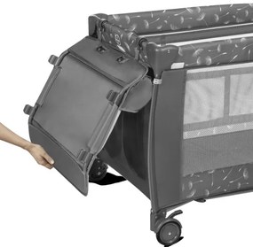 Lionelo - Culla da viaggio SVEN PLUS grigio