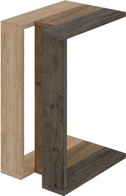 Tavolino in rovere 40x30 cm Macha - Marckeric