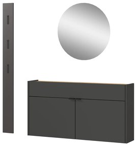 Set da corridoio antracite/naturale Ameca - Germania