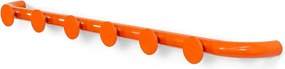 Attaccapanni da parete arancione in metallo 75 cm Retro – Spinder Design