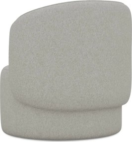 Poltrona grigio chiaro Ipo – Makamii