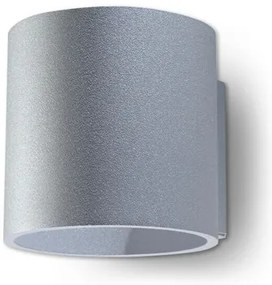 Applique da Parete in Alluminio ORBIS 1 G9 Grigia da Interno