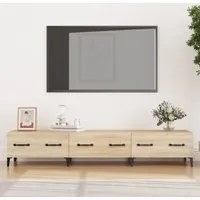 Mobile Porta TV Rovere Sonoma 150x34,5x30 cm Legno Multistrato 812648