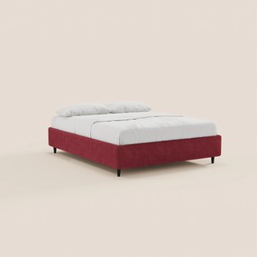 ERON letto sommier imbottito con vano contenitore in tessuto impermeabile certificato Oeko-Tex