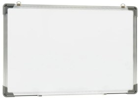 Lavagna Magnetica Bianca Cancellabile a Secco 50x35 cm Acciaio