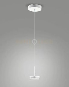 3805-41-102 montatura tonda bianca completa a led cct 2700k - 3000k...